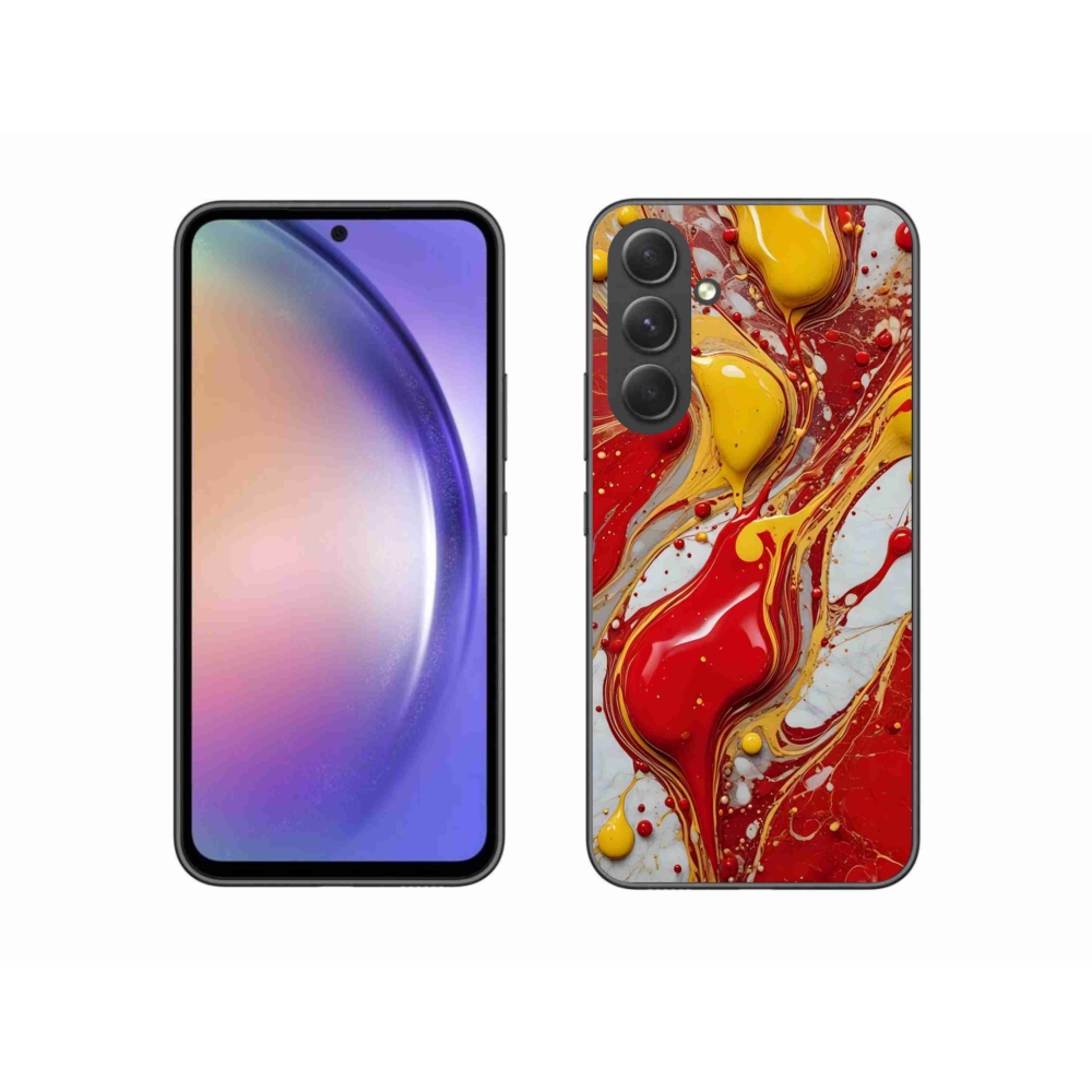 Gelový kryt mmCase na Samsung Galaxy A54 5G - abstraktní motiv 42