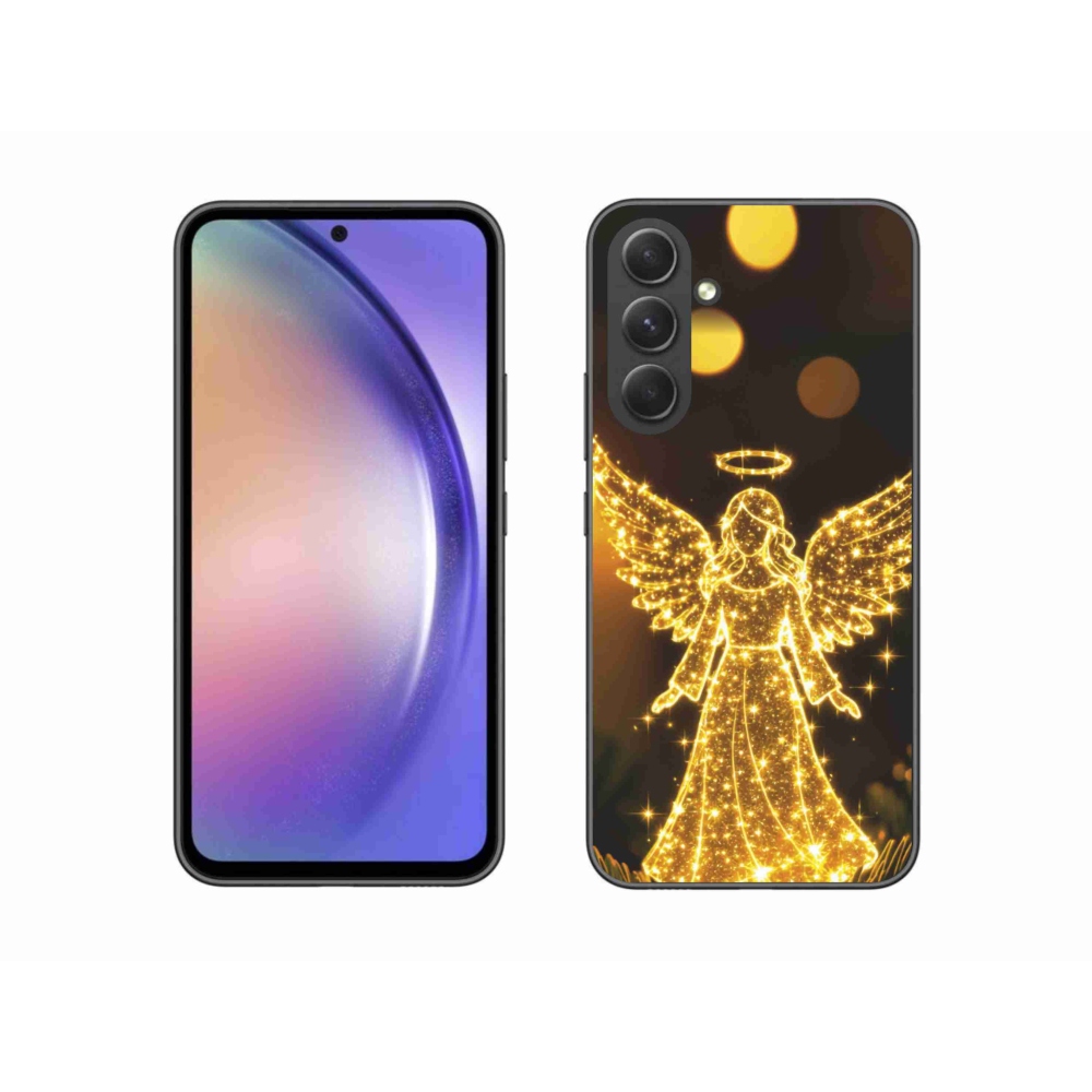 Gelový kryt mmCase na Samsung Galaxy A54 5G - anděl