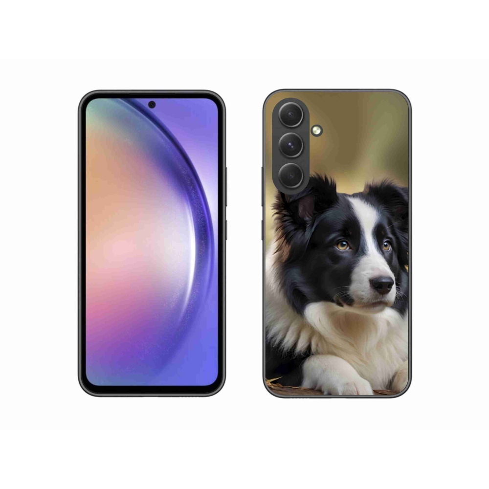 Gelový kryt mmCase na Samsung Galaxy A54 5G - border kolie 2