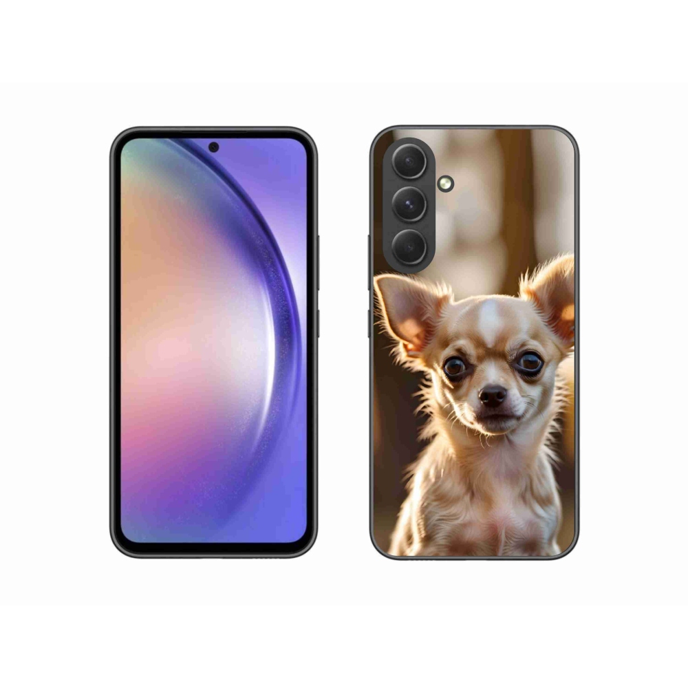 Gelový kryt mmCase na Samsung Galaxy A54 5G - čivava 6