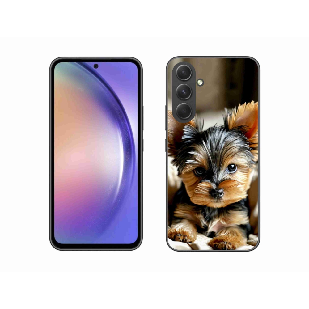 Gelový kryt mmCase na Samsung Galaxy A54 5G - jorkšír 11