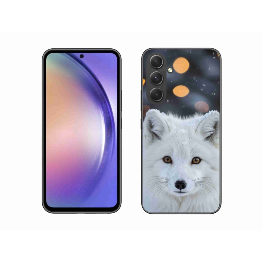 Gelový kryt mmCase na Samsung Galaxy A54 5G - liška polární