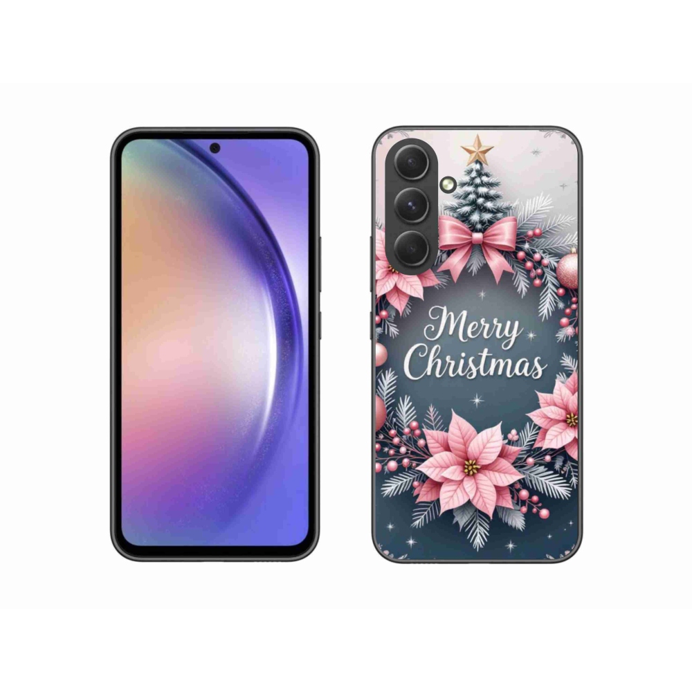 Gelový kryt mmCase na Samsung Galaxy A54 5G - merry christmas