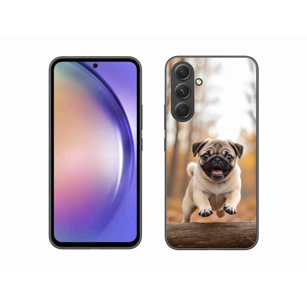 Gelový kryt mmCase na Samsung Galaxy A54 5G - mops 2