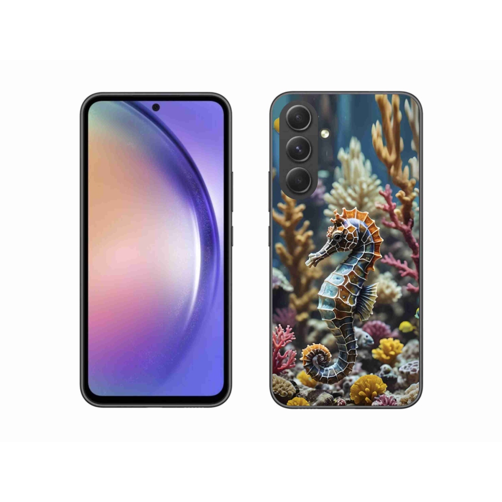 Gelový kryt mmCase na Samsung Galaxy A54 5G - mořský koník 2