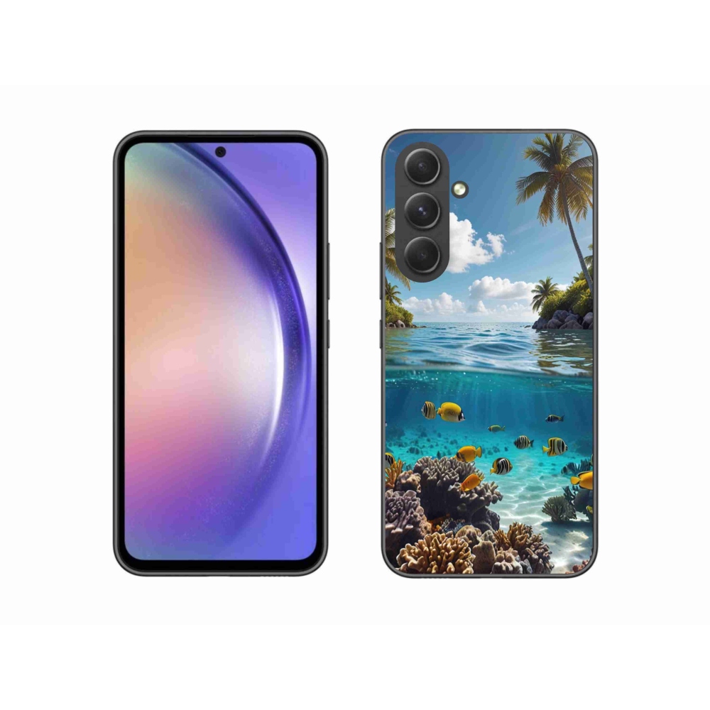 Gelový kryt mmCase na Samsung Galaxy A54 5G - mořský svět 4