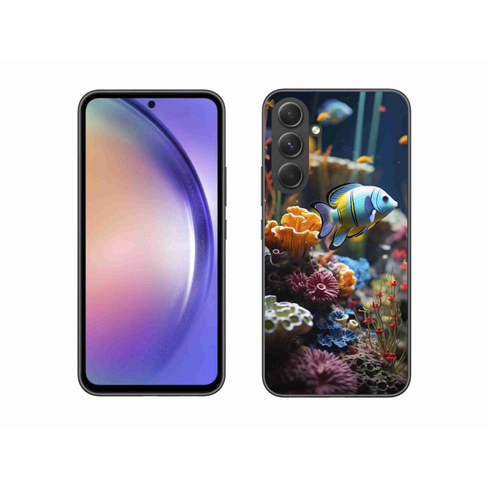 Gelový kryt mmCase na Samsung Galaxy A54 5G - mořský svět 5