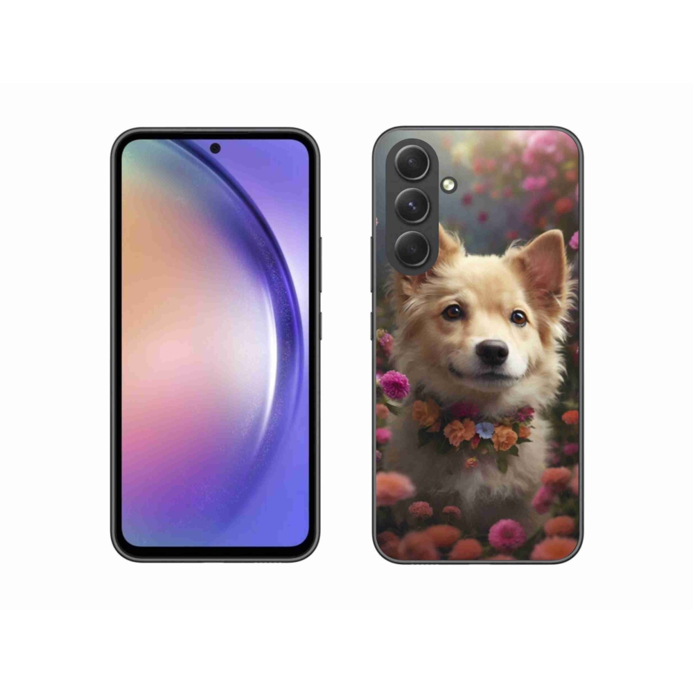 Gelový kryt mmCase na Samsung Galaxy A54 5G - německý špic