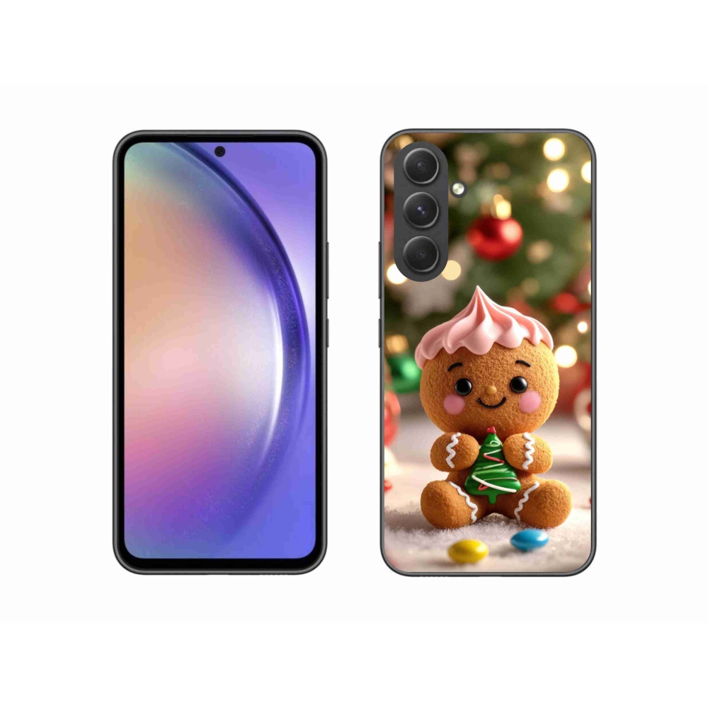 Gelový kryt mmCase na Samsung Galaxy A54 5G - perníček