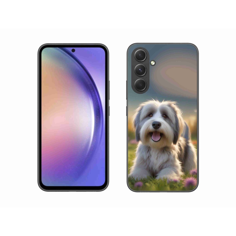 Gelový kryt mmCase na Samsung Galaxy A54 5G - roztomilý havanský psík