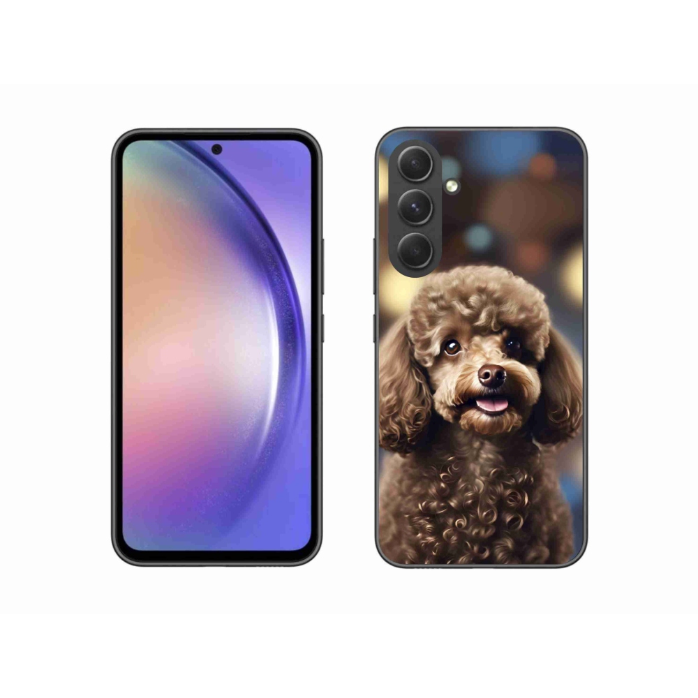 Gelový kryt mmCase na Samsung Galaxy A54 5G - roztomilý pudl