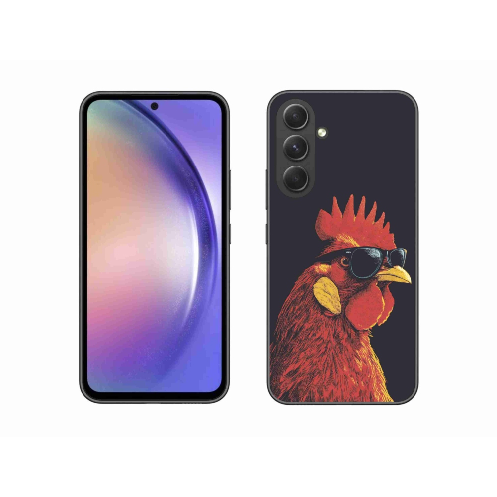 Gelový kryt mmCase na Samsung Galaxy A54 5G - stylový kohout