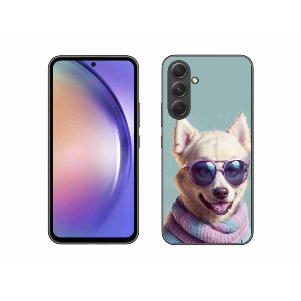 Gelový kryt mmCase na Samsung Galaxy A54 5G - stylový německý špic