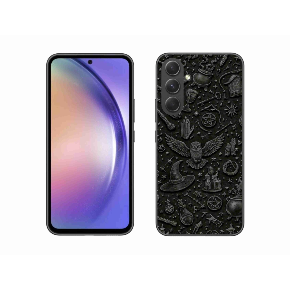 Gelový kryt mmCase na Samsung Galaxy A54 5G - tmavý magický svět