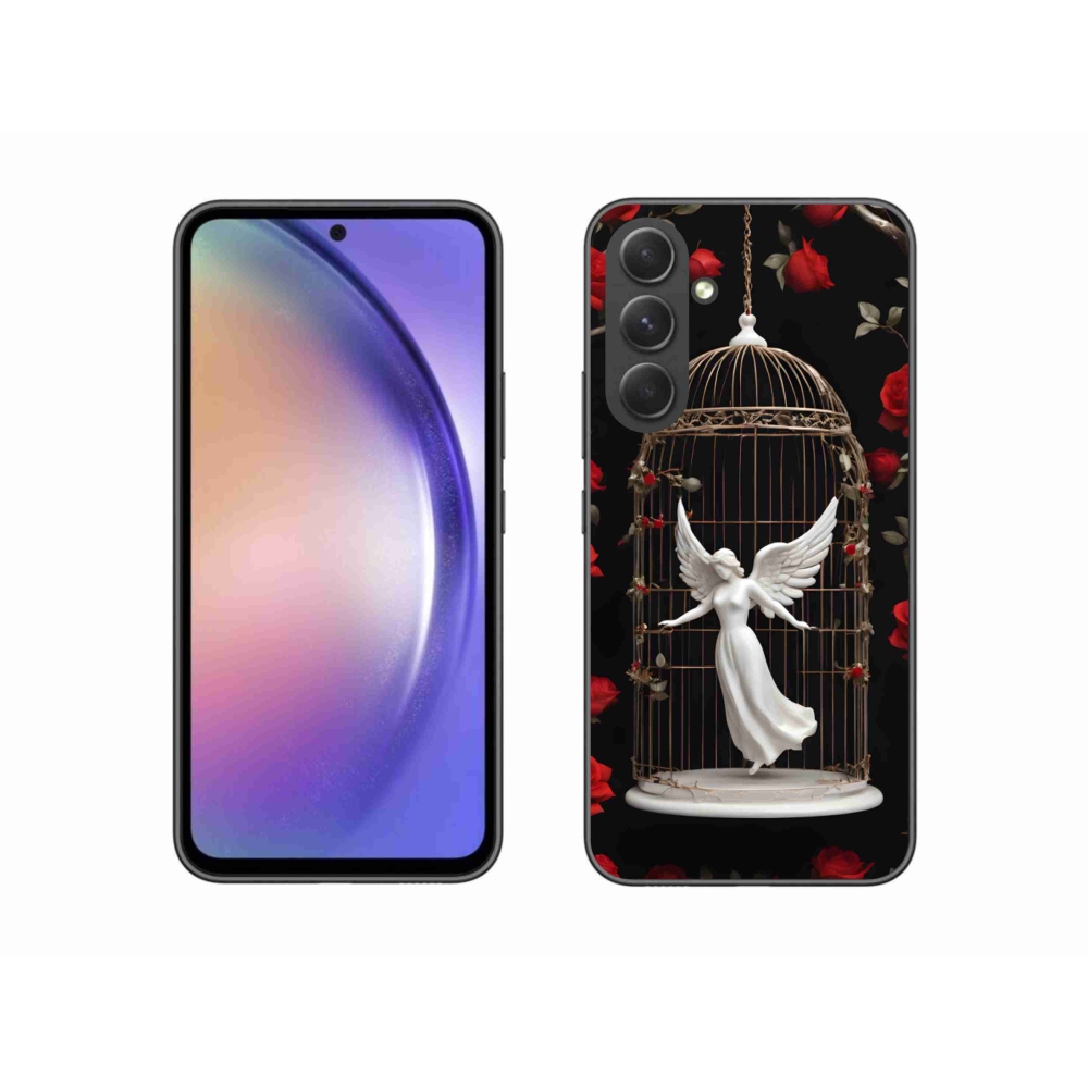 Gelový kryt mmCase na Samsung Galaxy A54 5G - uvězněný anděl