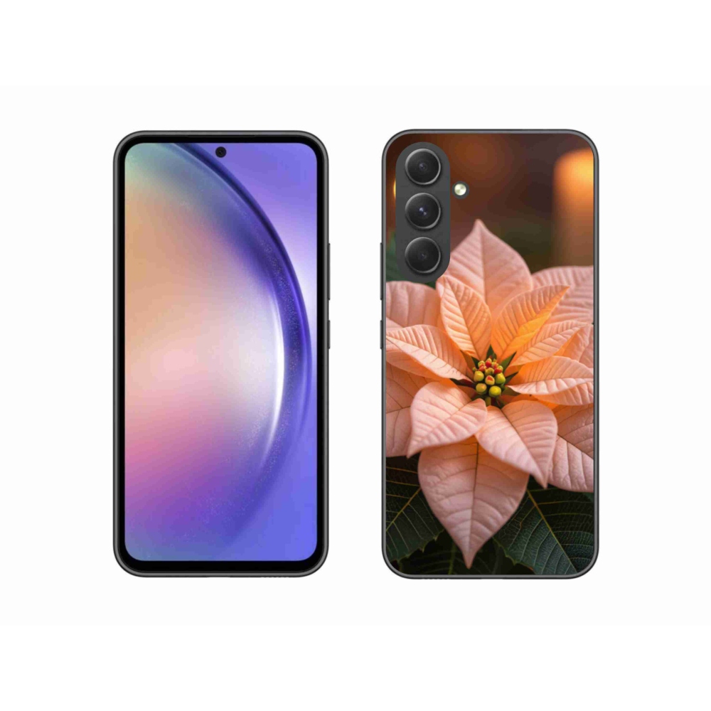 Gelový kryt mmCase na Samsung Galaxy A54 5G - vánoční hvězda