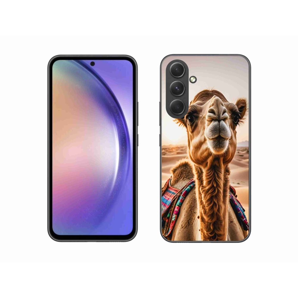 Gelový kryt mmCase na Samsung Galaxy A54 5G - velbloud