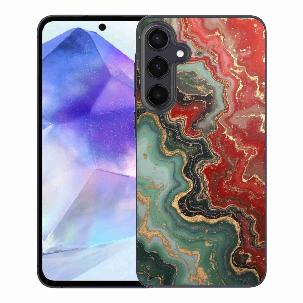 Gelový kryt mmCase na Samsung Galaxy A55 5G - abstraktní motiv 55