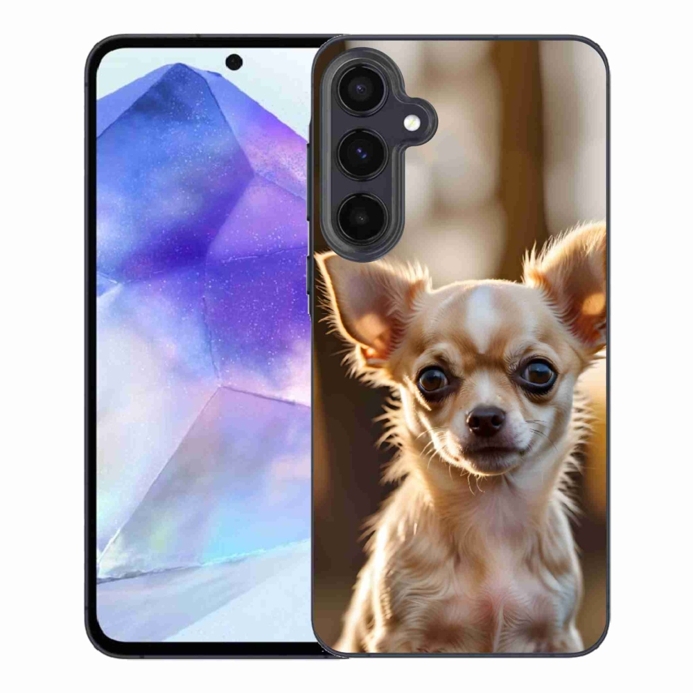 Gelový kryt mmCase na Samsung Galaxy A55 5G - čivava 6