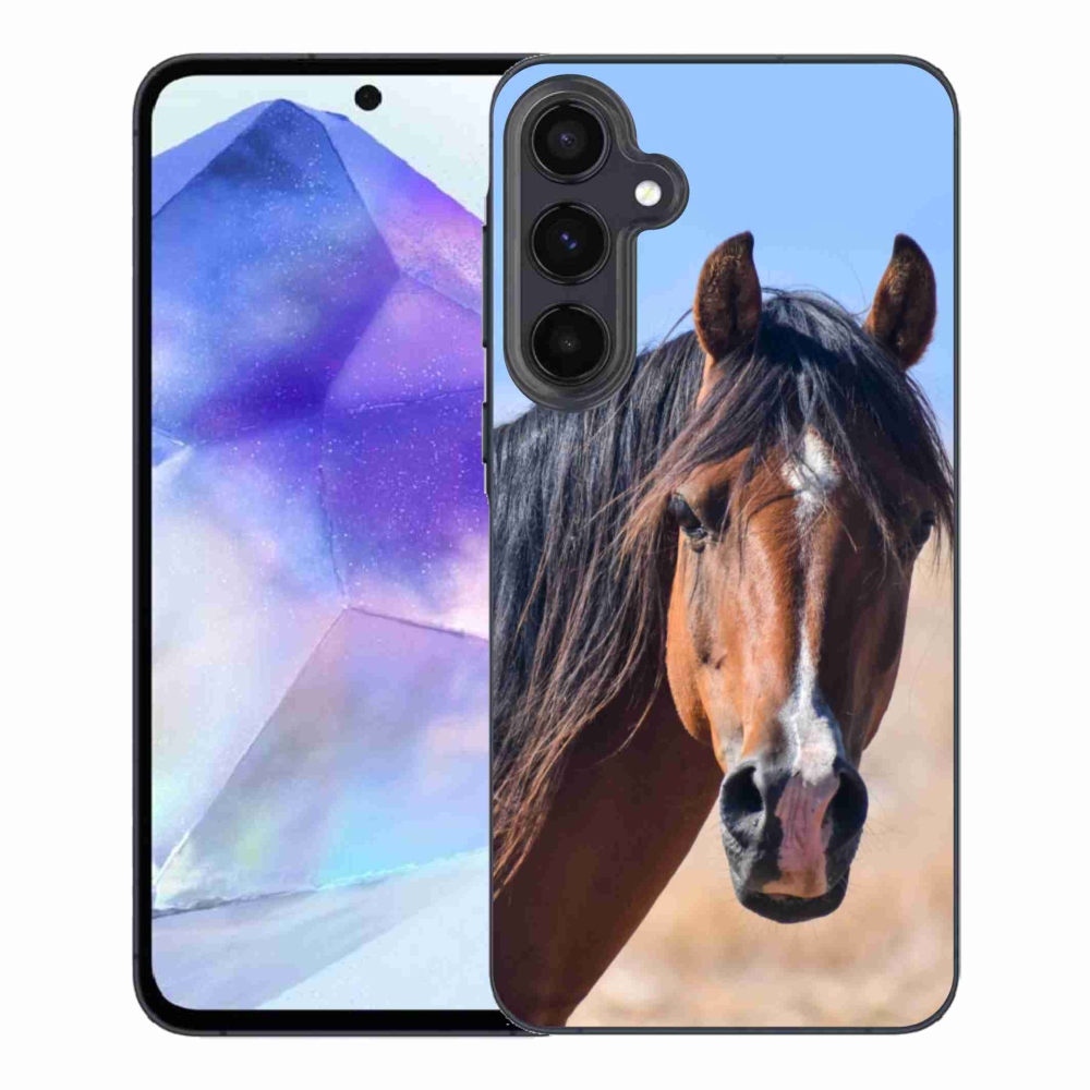 Gelový kryt mmCase na Samsung Galaxy A55 5G - klidný kůň