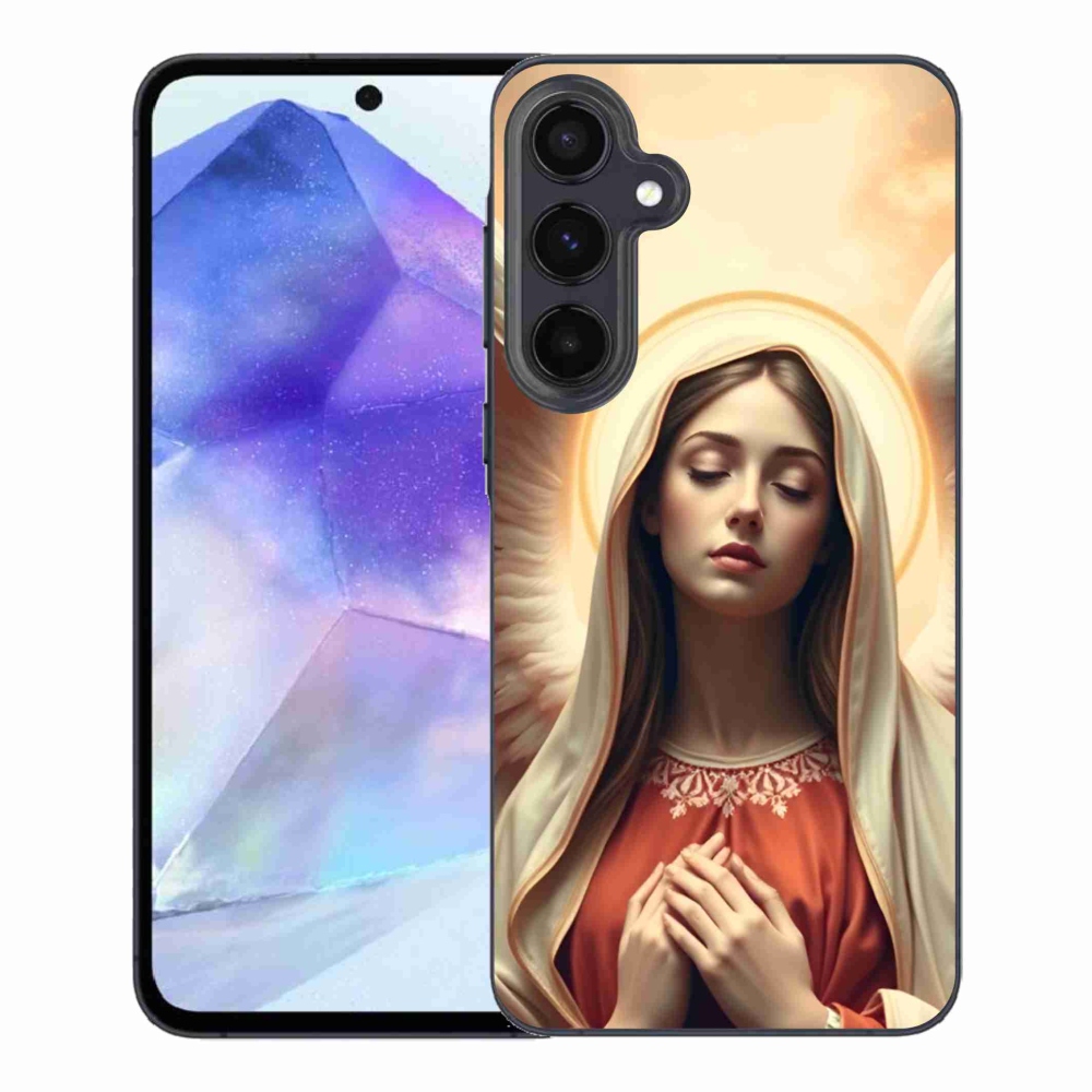 Gelový kryt mmCase na Samsung Galaxy A55 5G - náboženský motiv