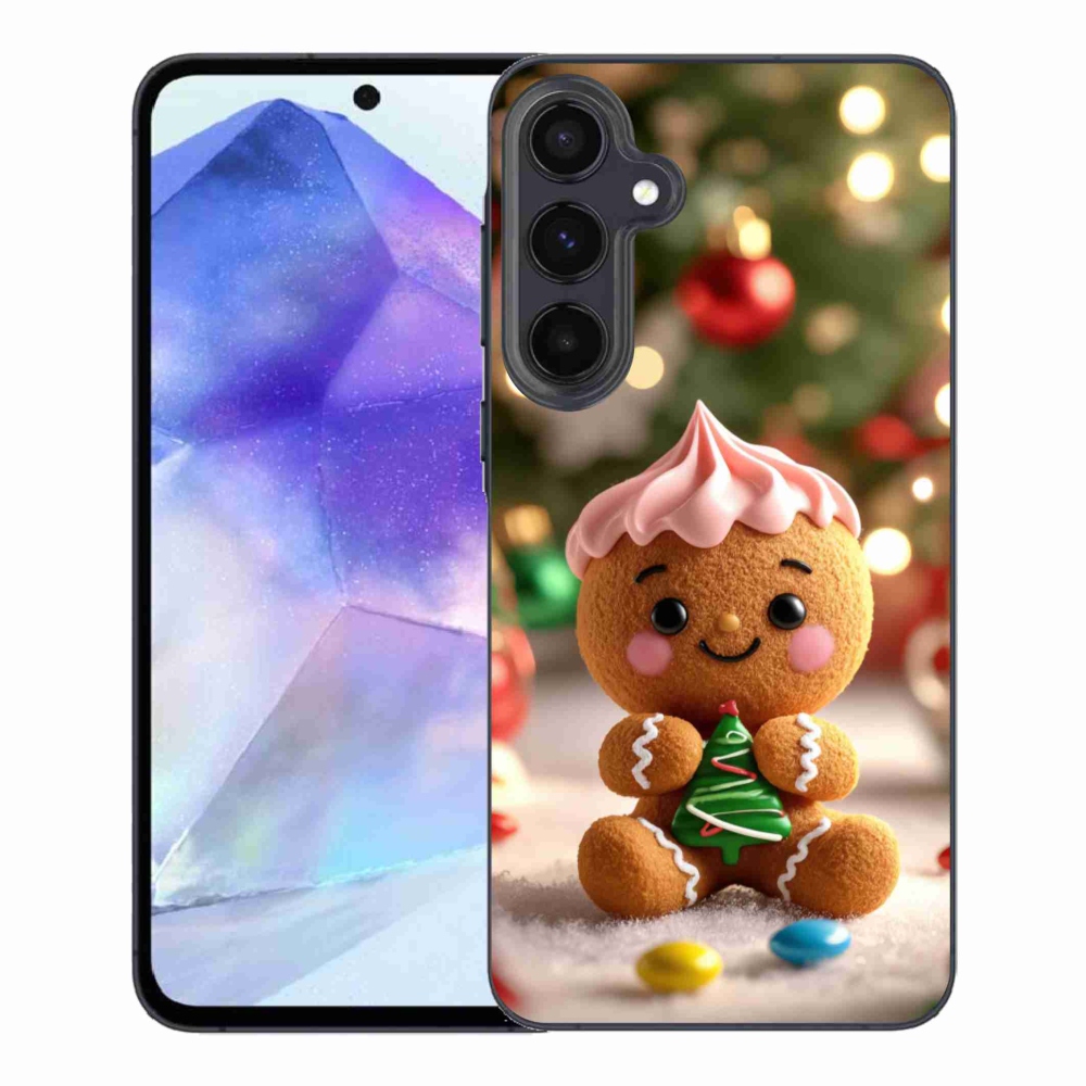 Gelový kryt mmCase na Samsung Galaxy A55 5G - perníček