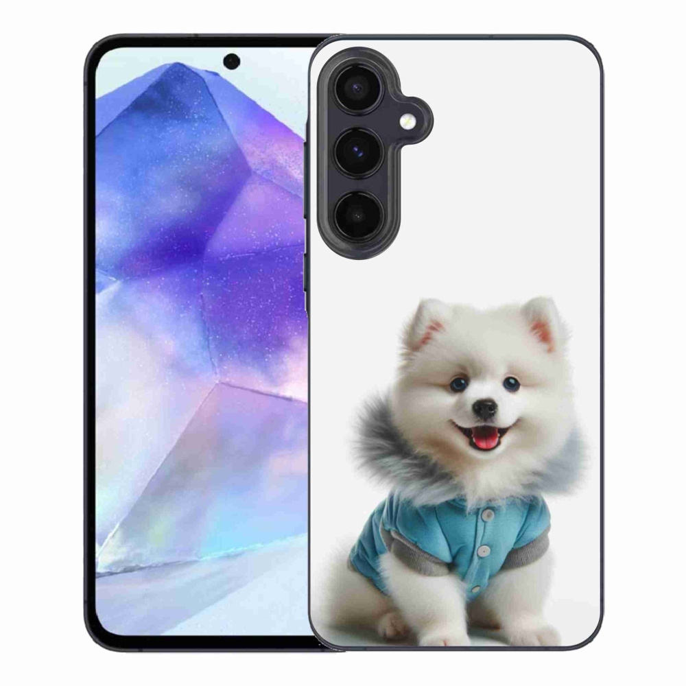 Gelový kryt mmCase na Samsung Galaxy A55 5G - pomeranian