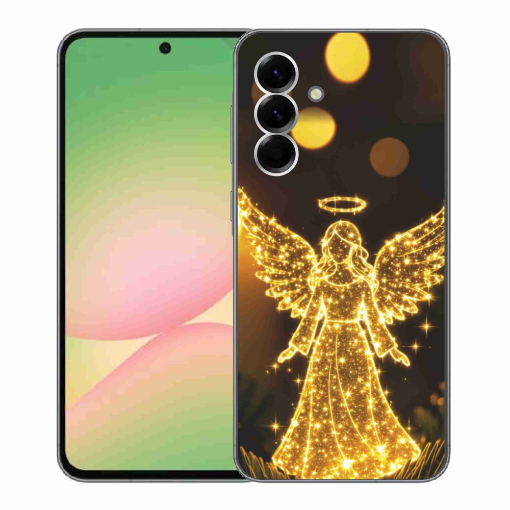 Gelový kryt mmCase na Samsung Galaxy A56 5G - anděl