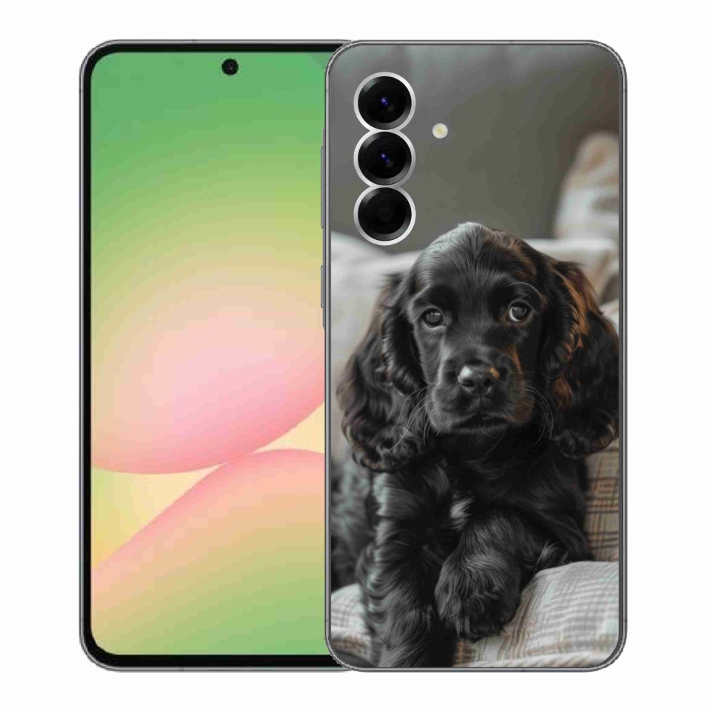 Gelový kryt mmCase na Samsung Galaxy A56 5G - anglický kokršpaněl