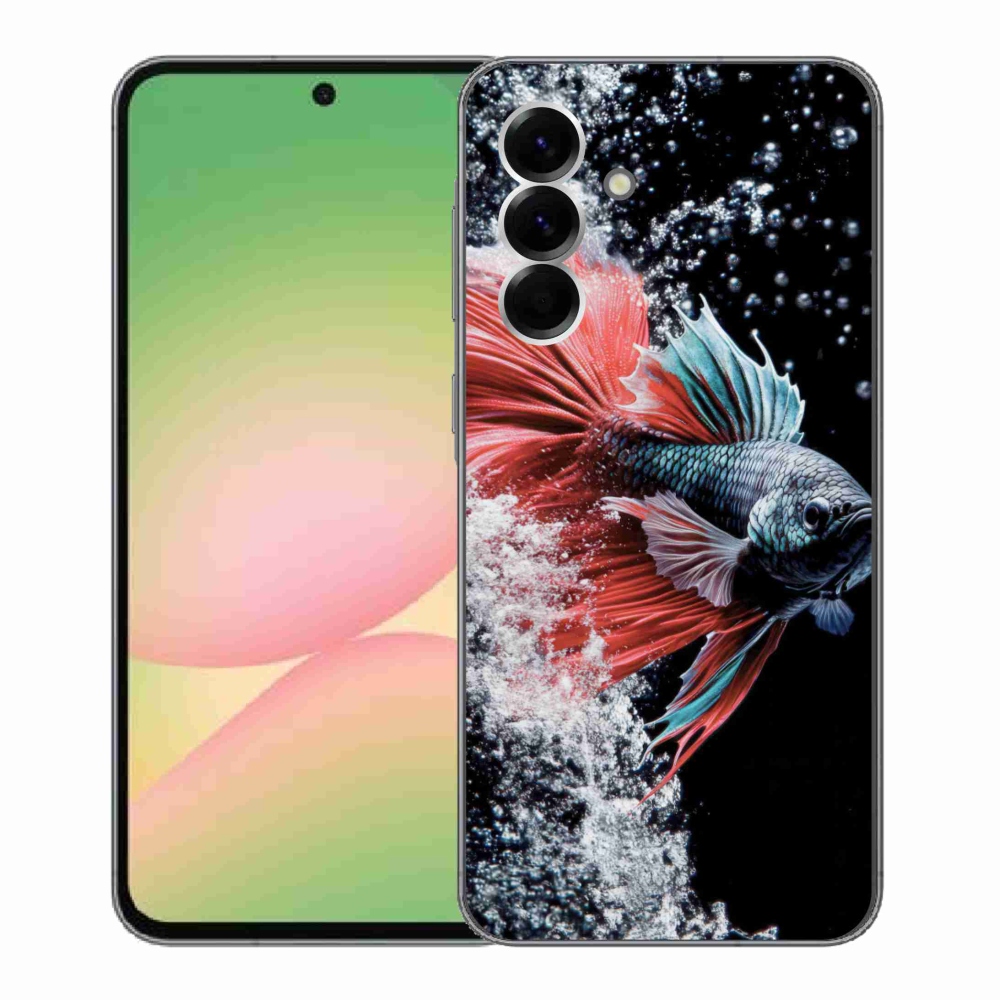 Gelový kryt mmCase na Samsung Galaxy A56 5G - bojovnice pestrá