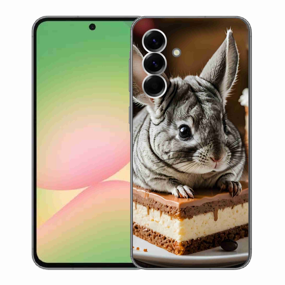 Gelový kryt mmCase na Samsung Galaxy A56 5G - činčila