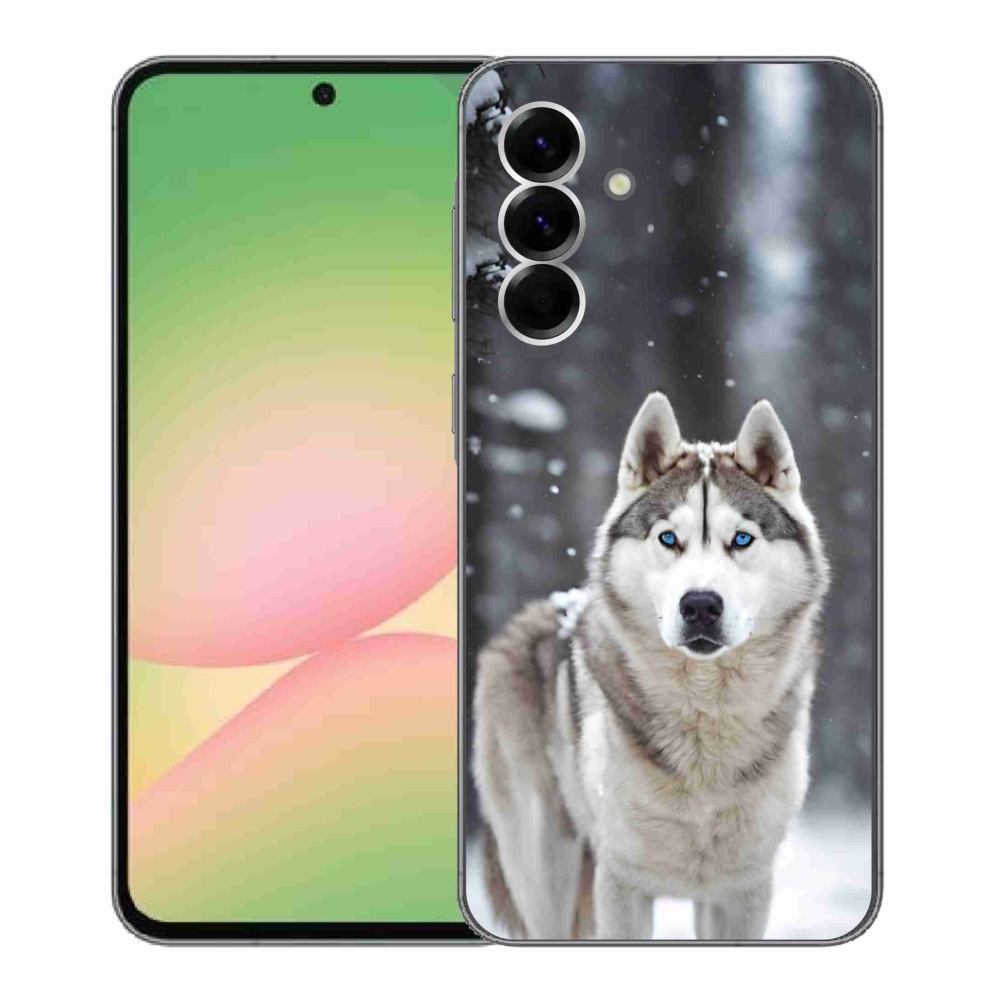 Gelový kryt mmCase na Samsung Galaxy A56 5G - husky 2