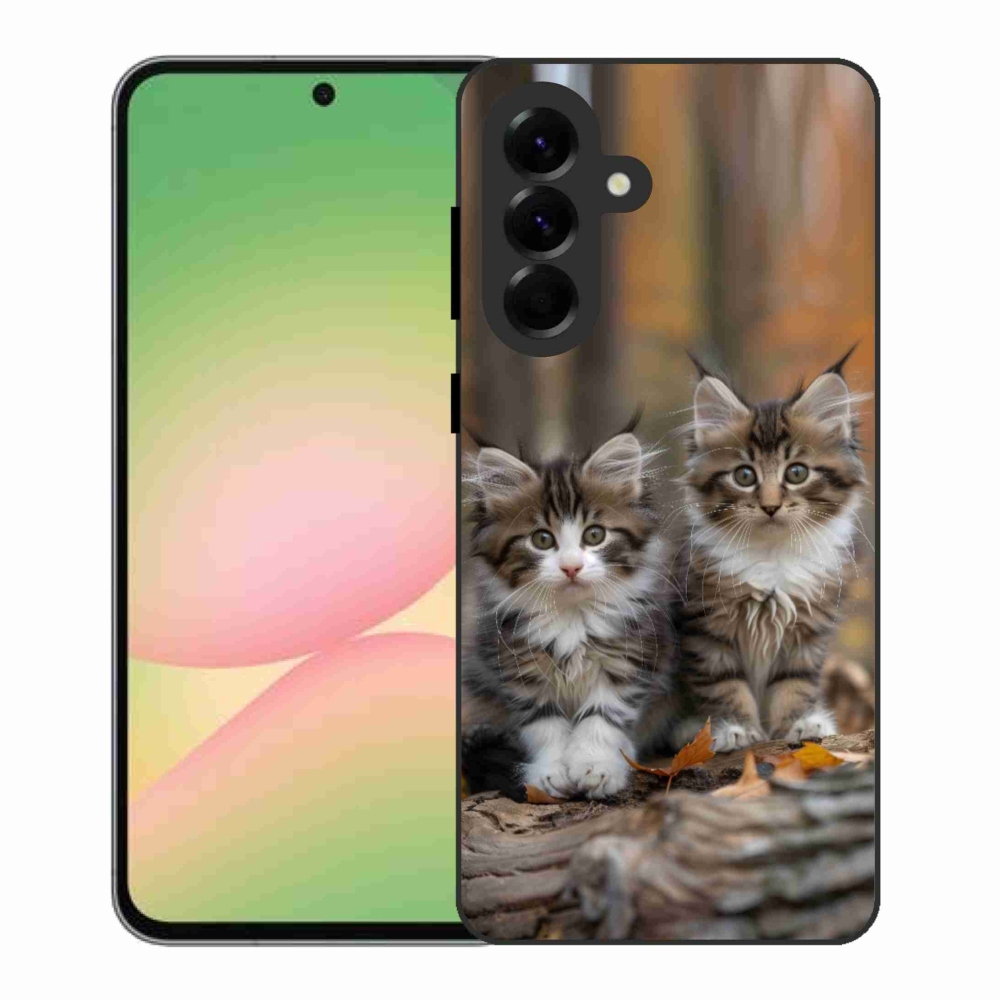 Gelový kryt mmCase na Samsung Galaxy A56 5G - kočičí duo 3