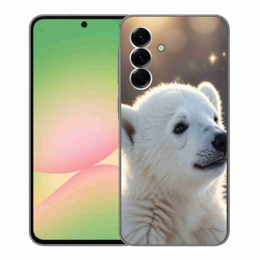 Gelový kryt mmCase na Samsung Galaxy A56 5G - lední medvěd