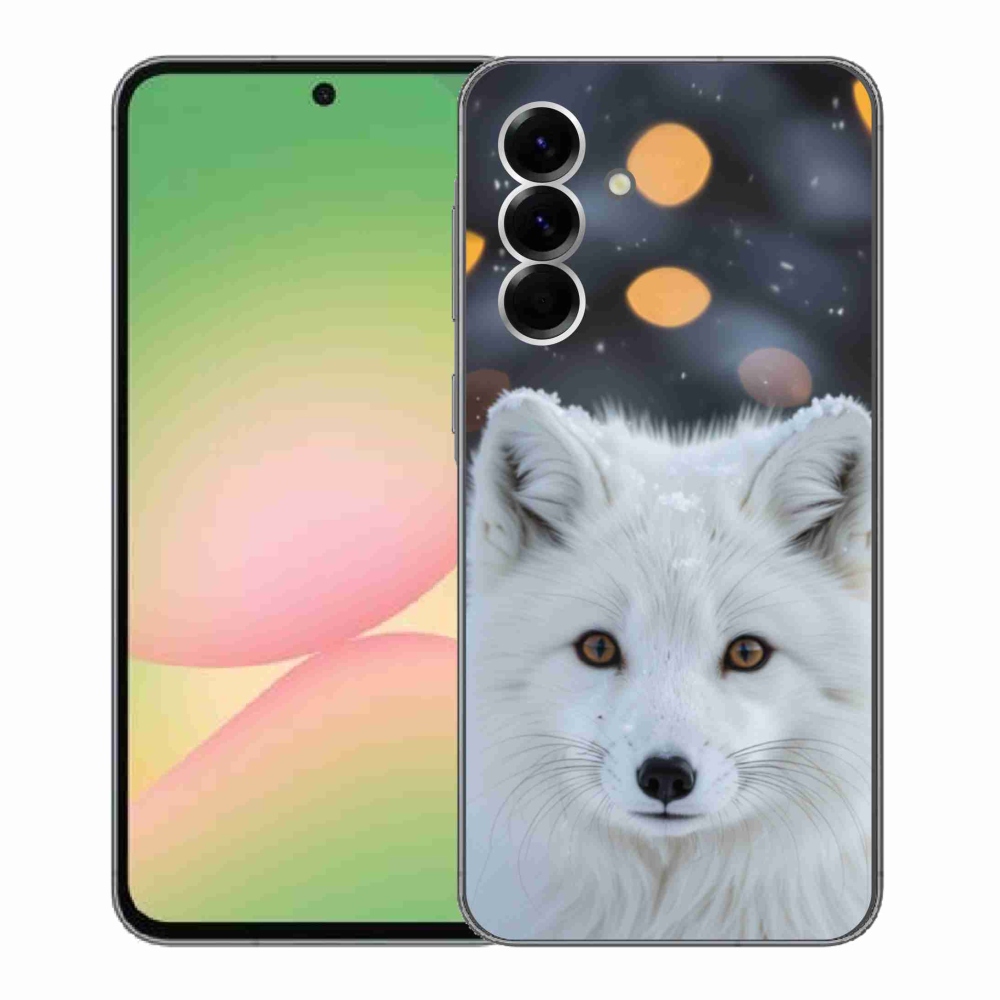 Gelový kryt mmCase na Samsung Galaxy A56 5G - liška polární