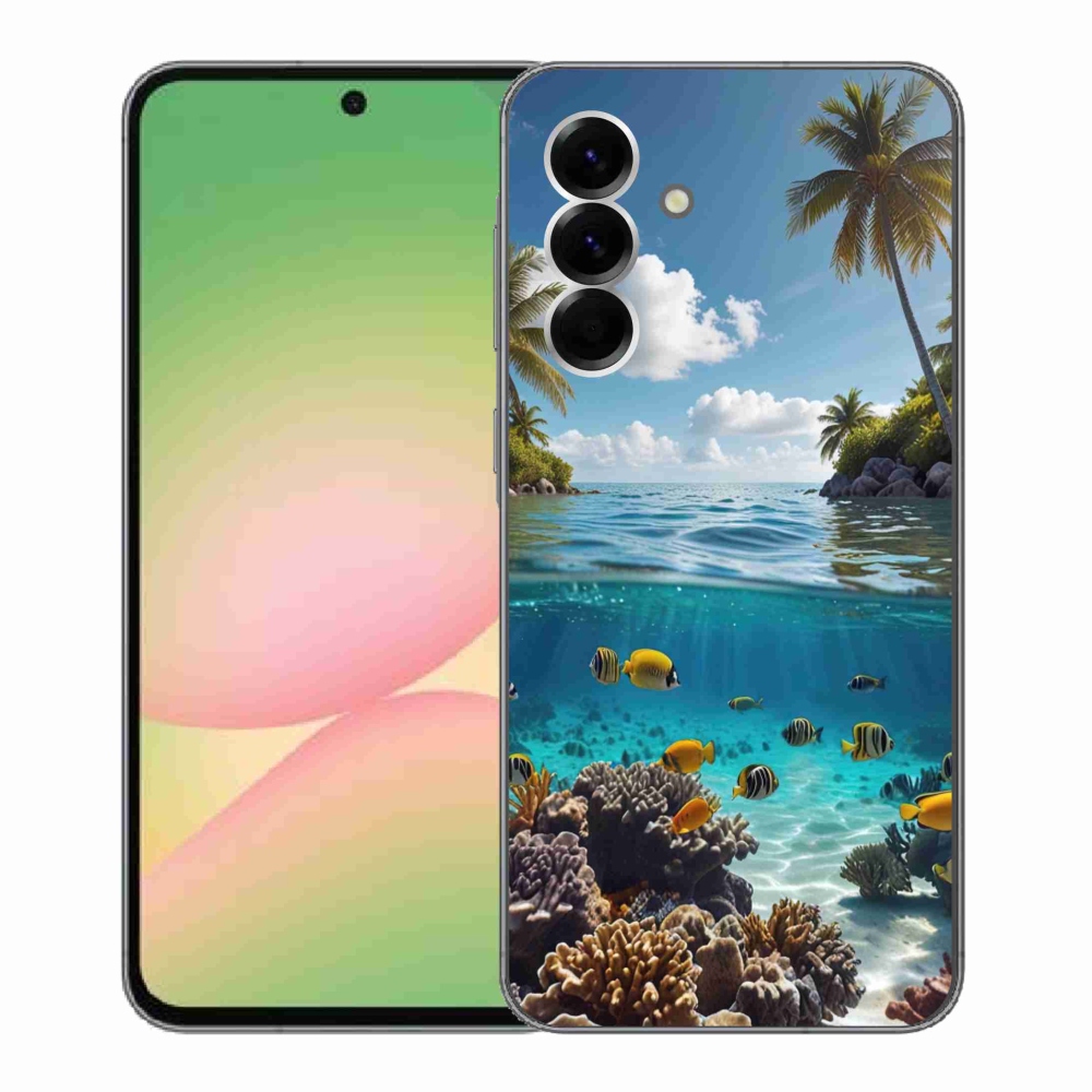 Gelový kryt mmCase na Samsung Galaxy A56 5G - mořský svět 4