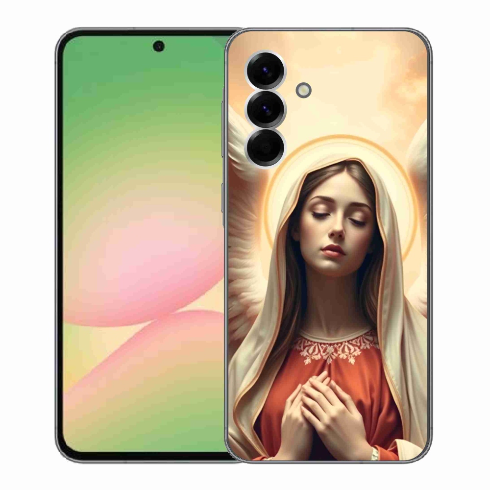 Gelový kryt mmCase na Samsung Galaxy A56 5G - náboženský motiv