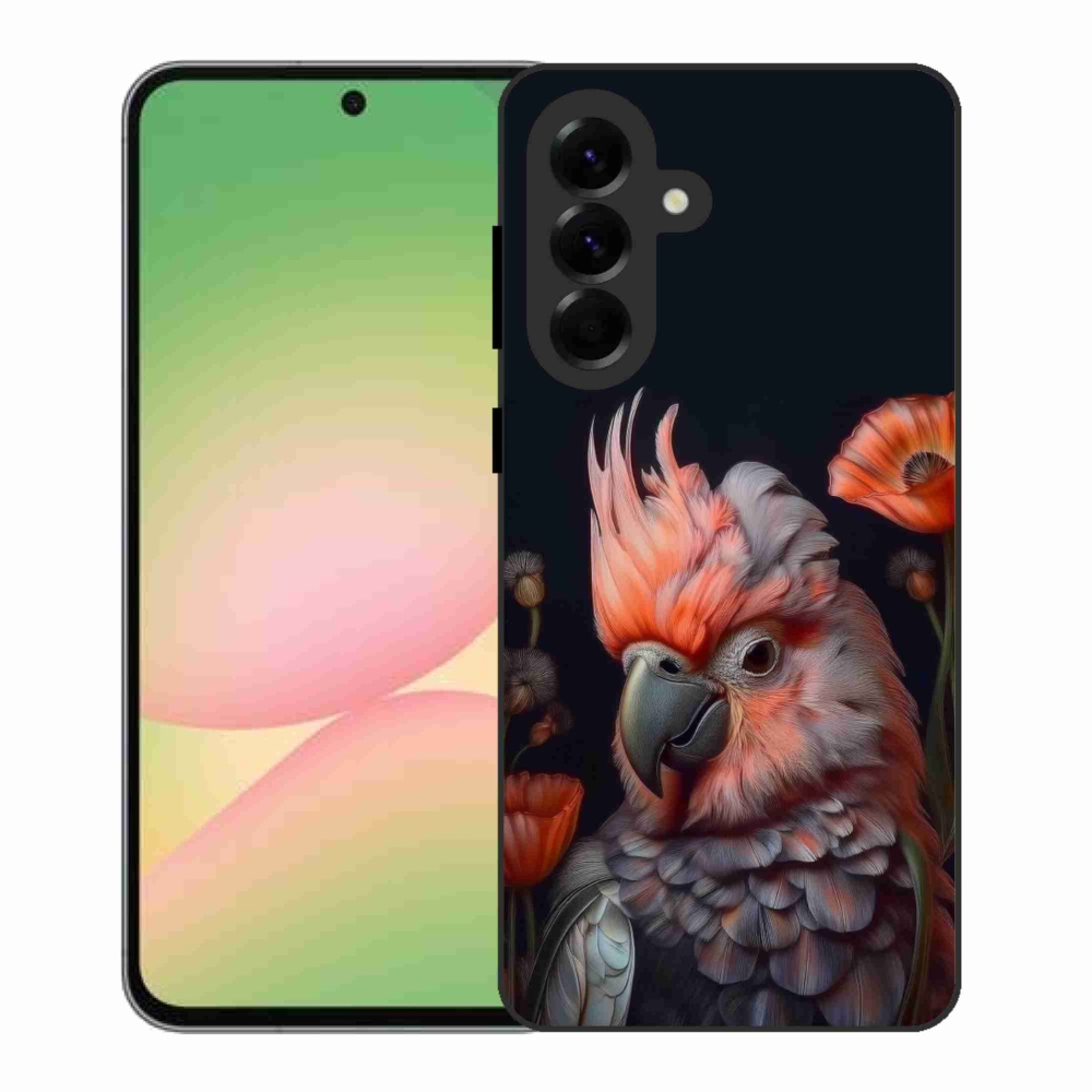 Gelový kryt mmCase na Samsung Galaxy A56 5G - papoušek kakadu v barvách