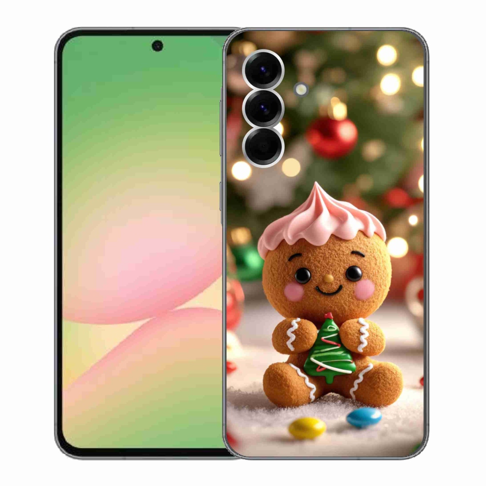 Gelový kryt mmCase na Samsung Galaxy A56 5G - perníček