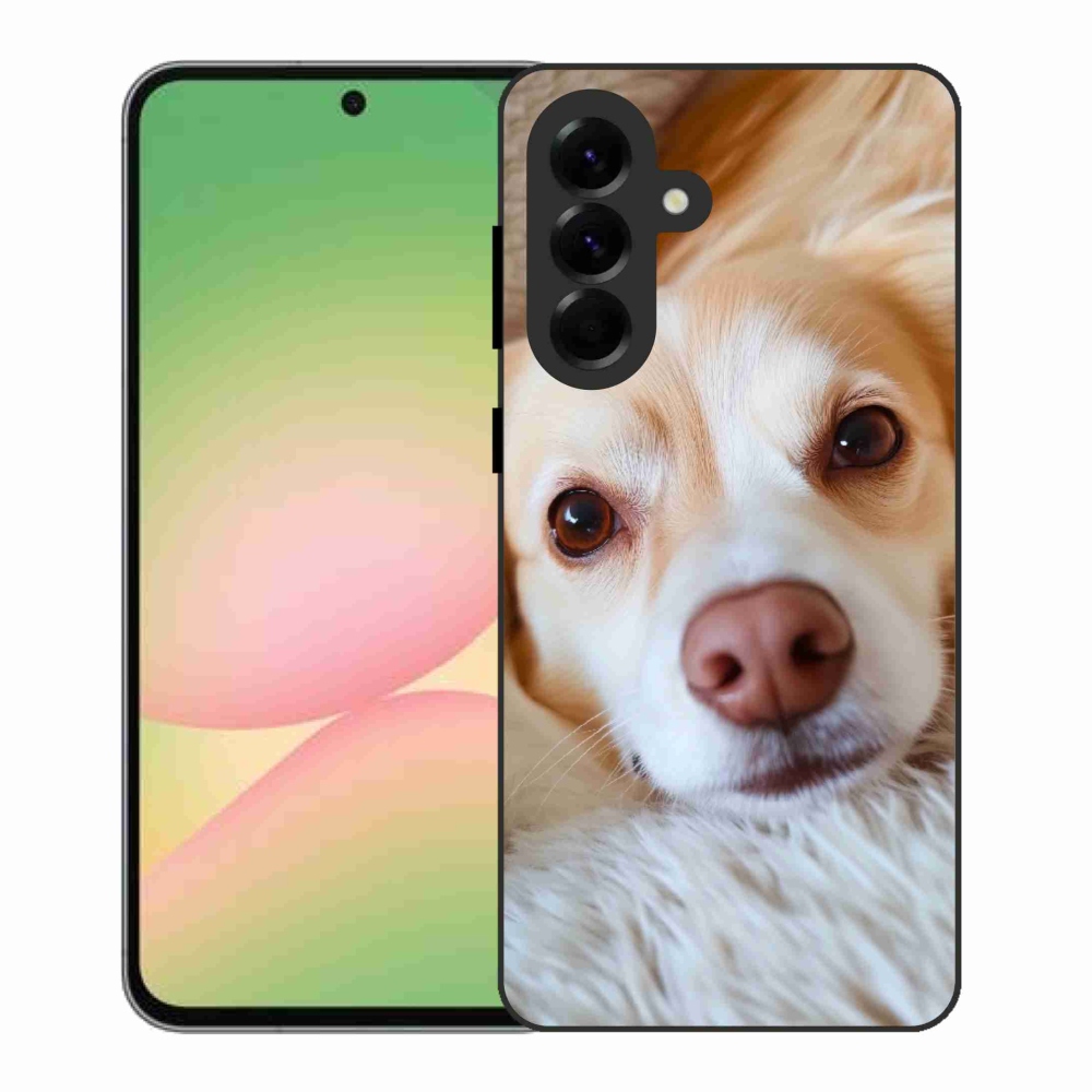 Gelový kryt mmCase na Samsung Galaxy A56 5G - Roztomilá čivava