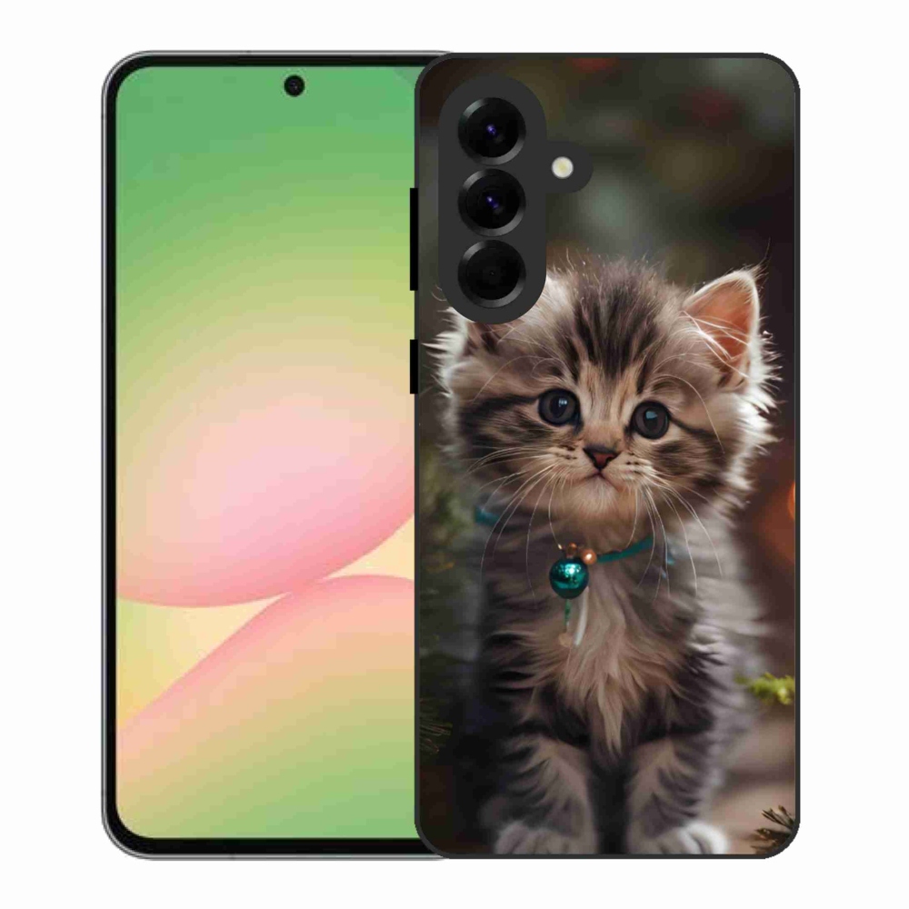 Gelový kryt mmCase na Samsung Galaxy A56 5G - roztomilé kotě 11