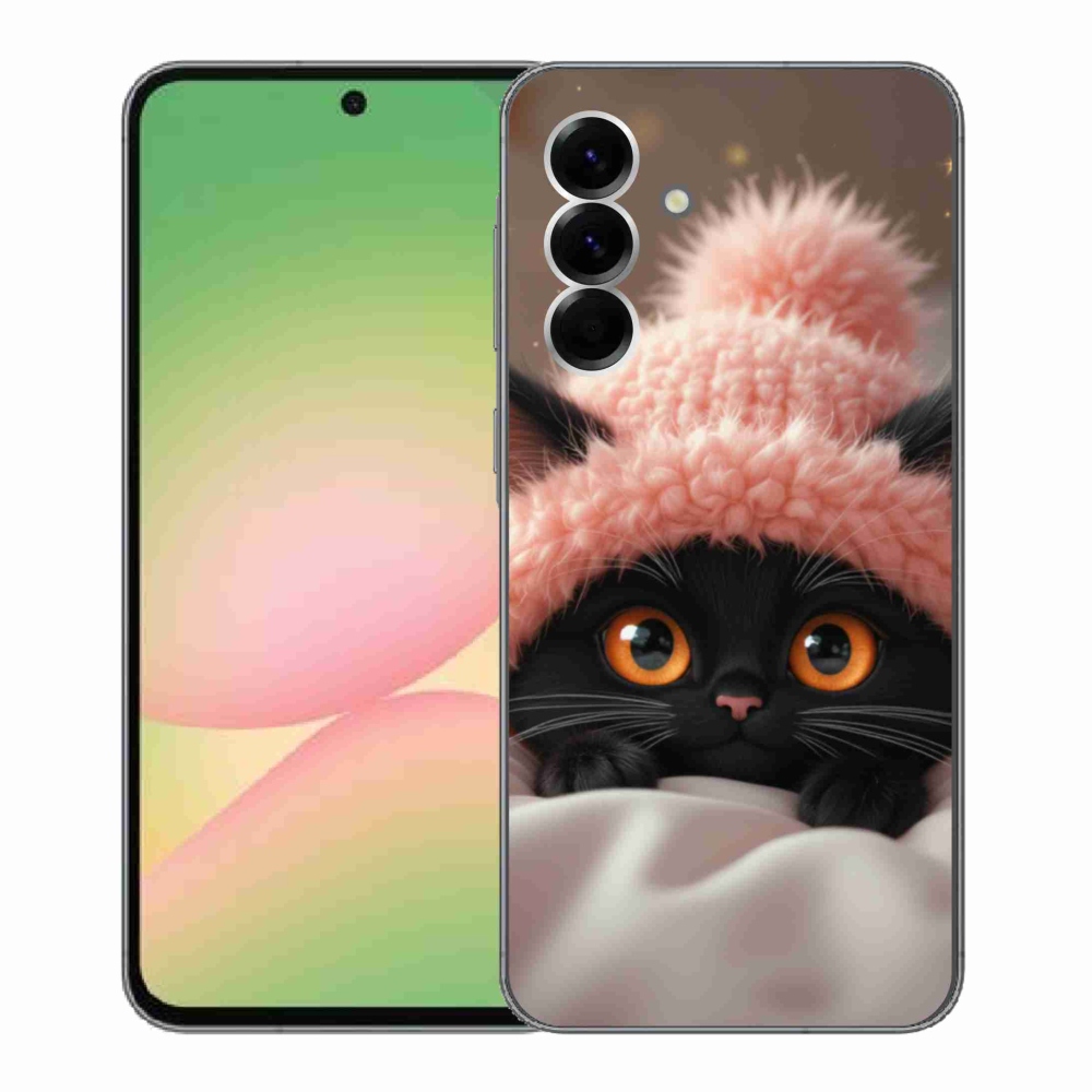 Gelový kryt mmCase na Samsung Galaxy A56 5G - roztomilé kotě 7