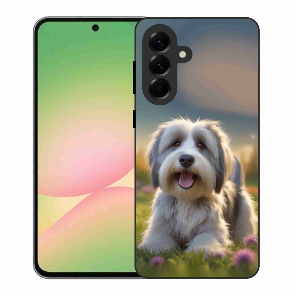 Gelový kryt mmCase na Samsung Galaxy A56 5G - roztomilý havanský psík