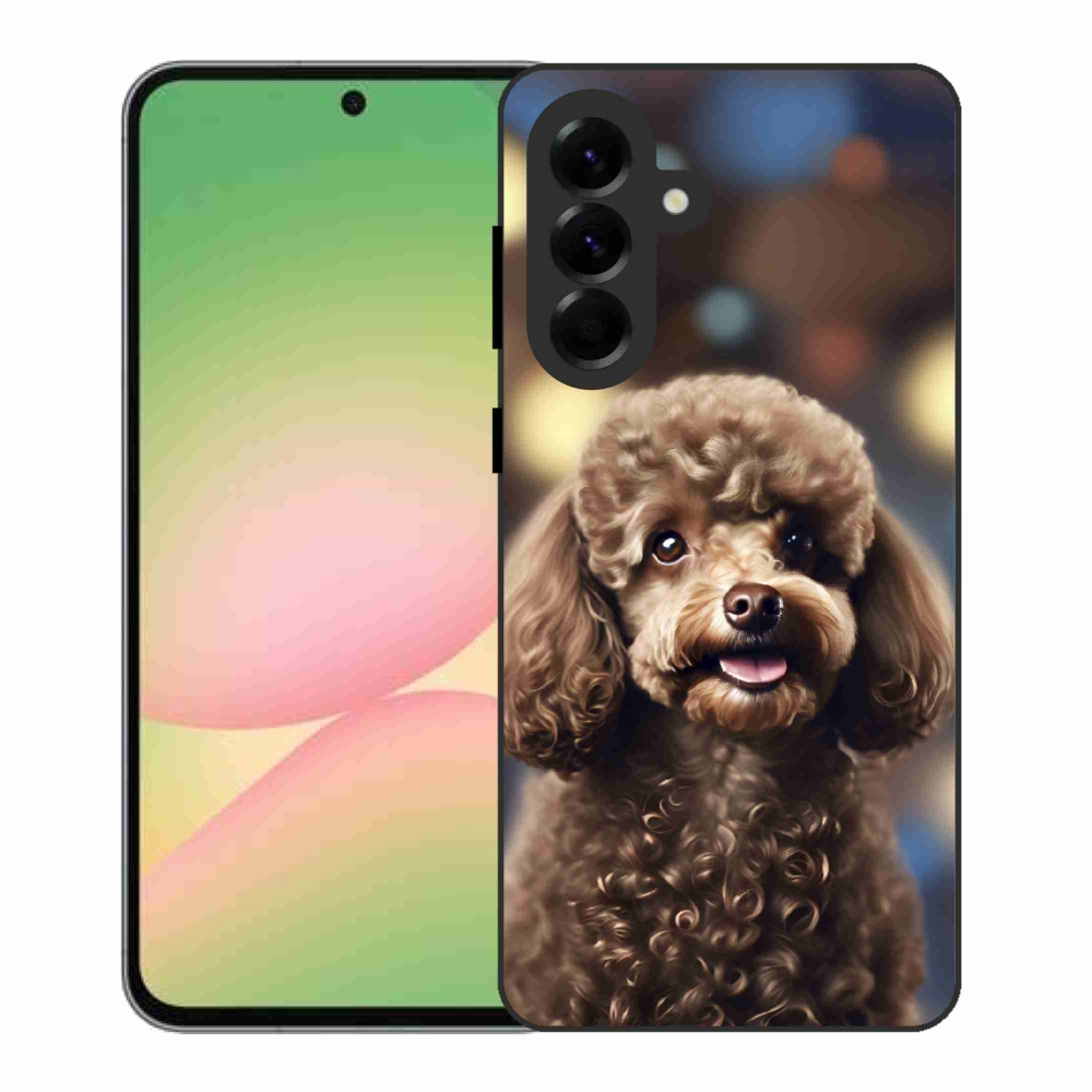 Gelový kryt mmCase na Samsung Galaxy A56 5G - roztomilý pudl