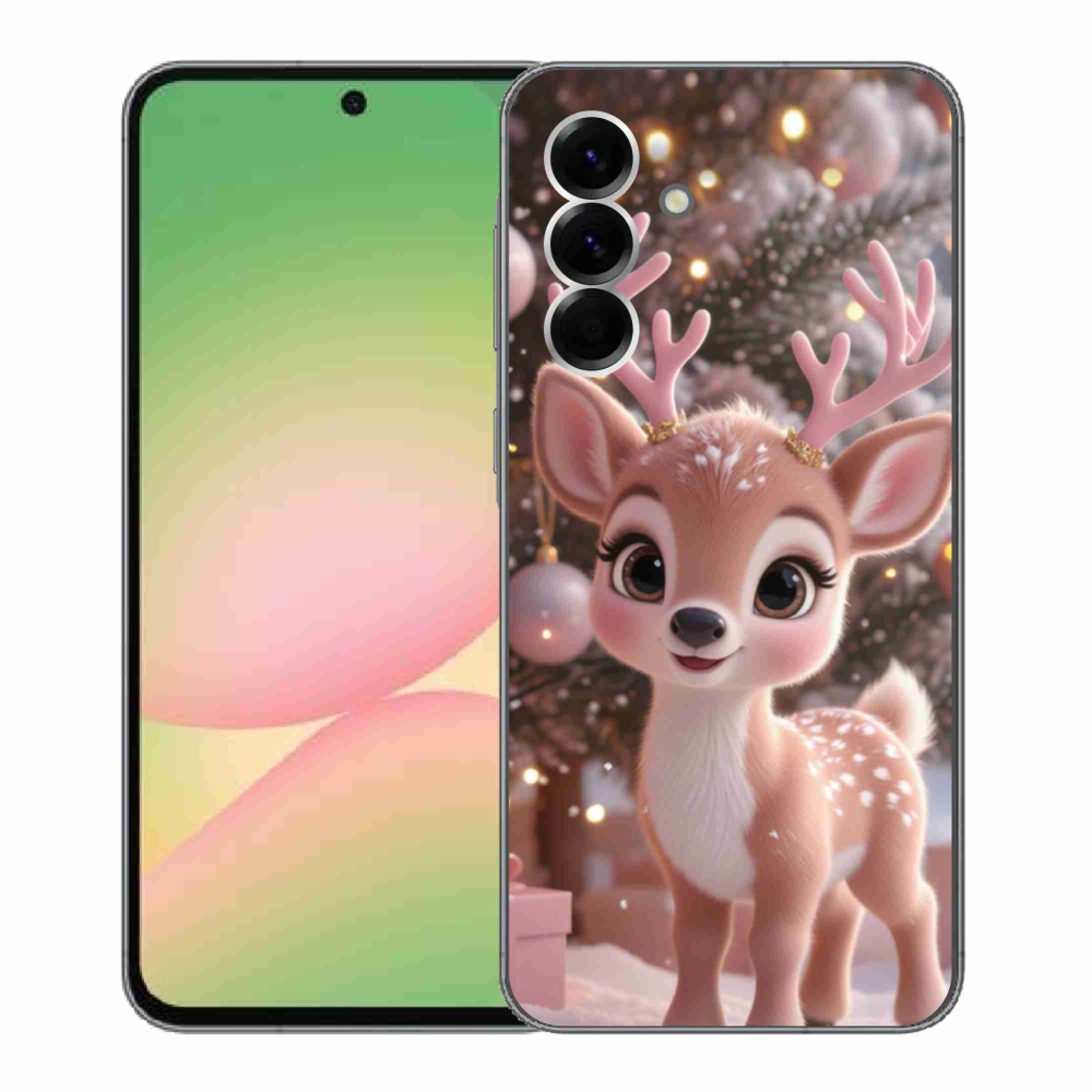 Gelový kryt mmCase na Samsung Galaxy A56 5G - roztomilý sob