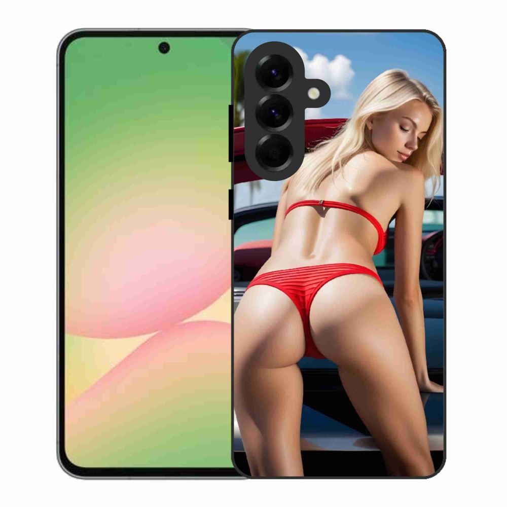 Gelový kryt mmCase na Samsung Galaxy A56 5G - sexy žena 2