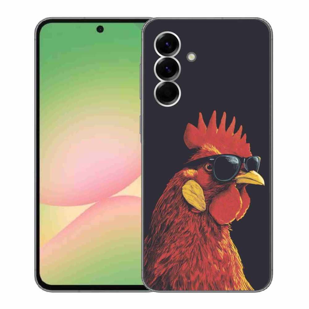 Gelový kryt mmCase na Samsung Galaxy A56 5G - stylový kohout