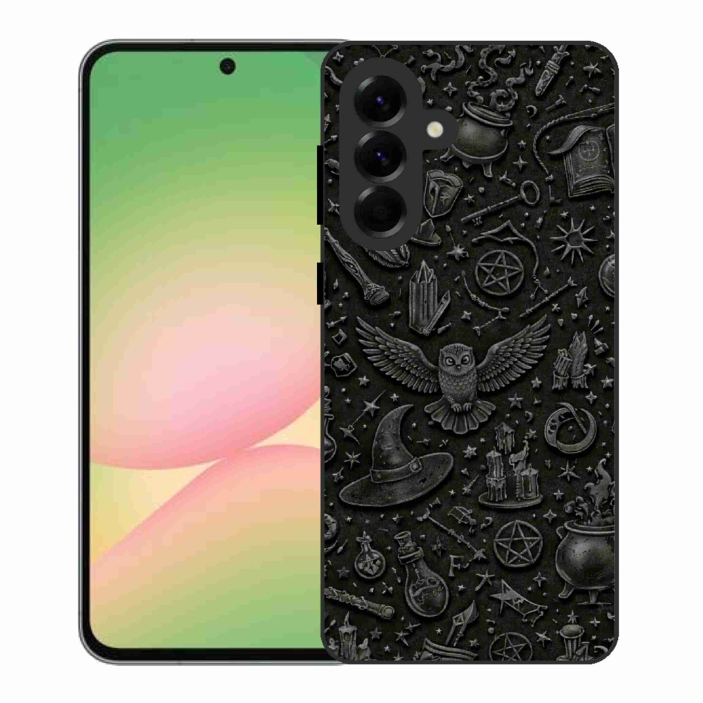 Gelový kryt mmCase na Samsung Galaxy A56 5G - tmavý magický svět