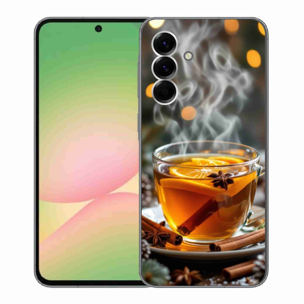 Gelový kryt mmCase na Samsung Galaxy A56 5G - vánoční punč