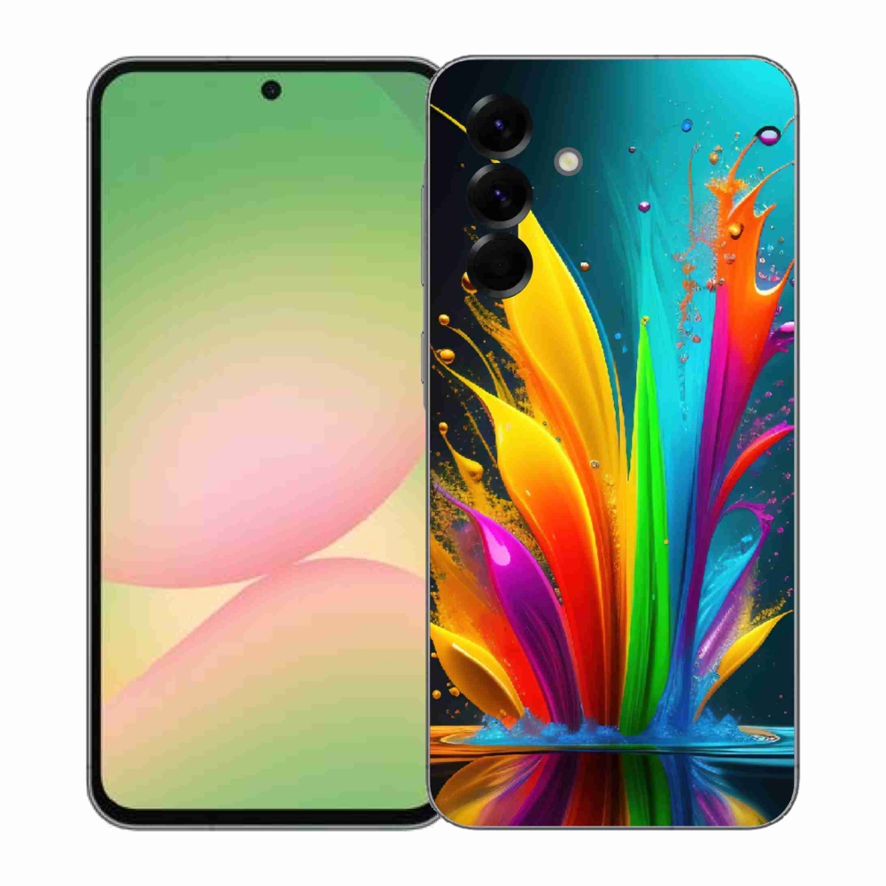 Gelový kryt mmCase na Samsung Galaxy A57 5G - abstraktní motiv 1